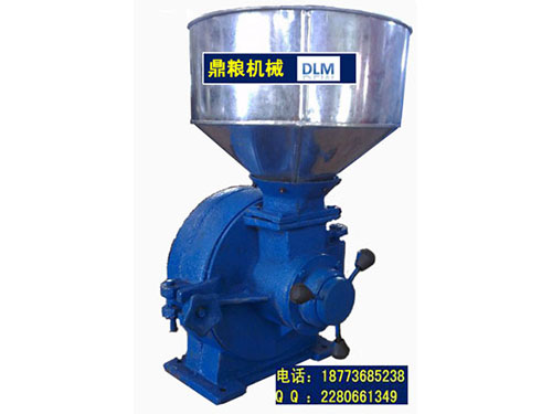 30型磨片式粉碎機(jī)、磨粉機(jī)磨粉機(jī)，磨片式，產(chǎn)量達(dá)1000公斤時(shí),粗細(xì)可調(diào)